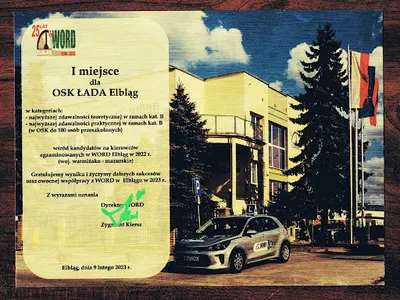 Łada Marek. Ośrodek szkolenia kierowców